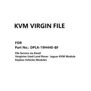 DPLA-19H440-BF Virgin Chip Data KVM