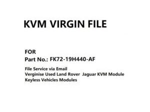 FK72-19H440-AF Virgin Chip Data for KVM