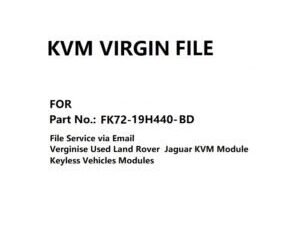 FK72-19H440-BD Virgin Chip Data KVM