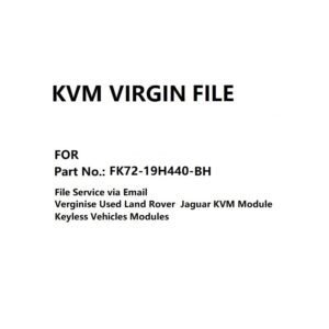 FK72-19H440-BH Virgin Chip Data for KVM