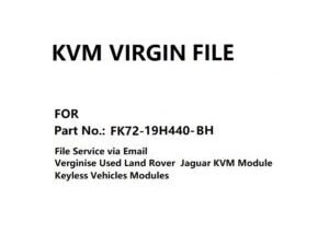 FK72-19H440-BH Virgin Chip Data for KVM