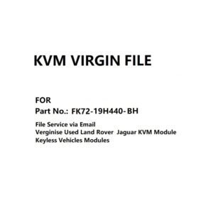 FK72-19H440-BH Virgin Chip Data for KVM