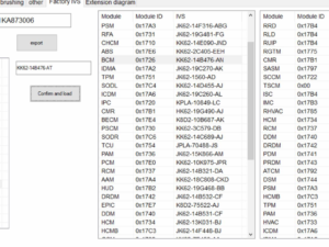 Demo SX-Tool SX JLR Engineering Tool