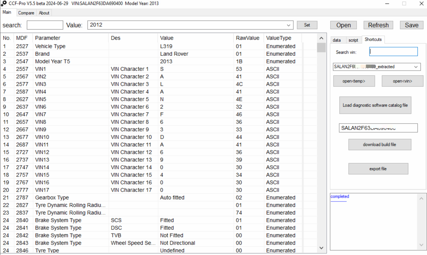 CCF-PRO CCF Editor for Jaguar Land Rover 2006-2024 - Image 7