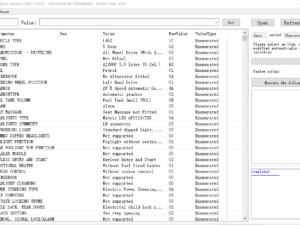 Alternative view of New JLR CCF Tools 4.9 CCF Editor for JLR 2017-2024