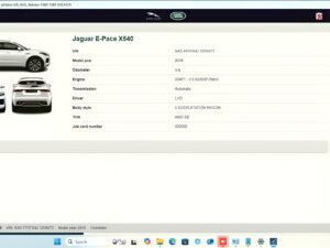 JLR PATHFINDER SOFTWARE OEM DIAGNOSTICS,
PROGRAMMING & CODING