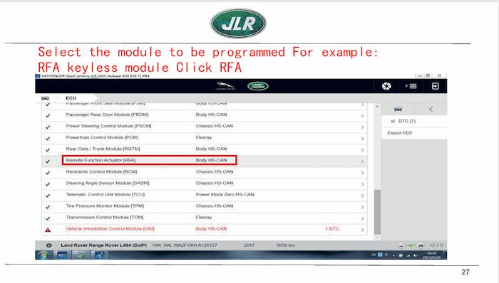 JLR SDD & PATHFINDER USER GUIDE PDF - Image 4