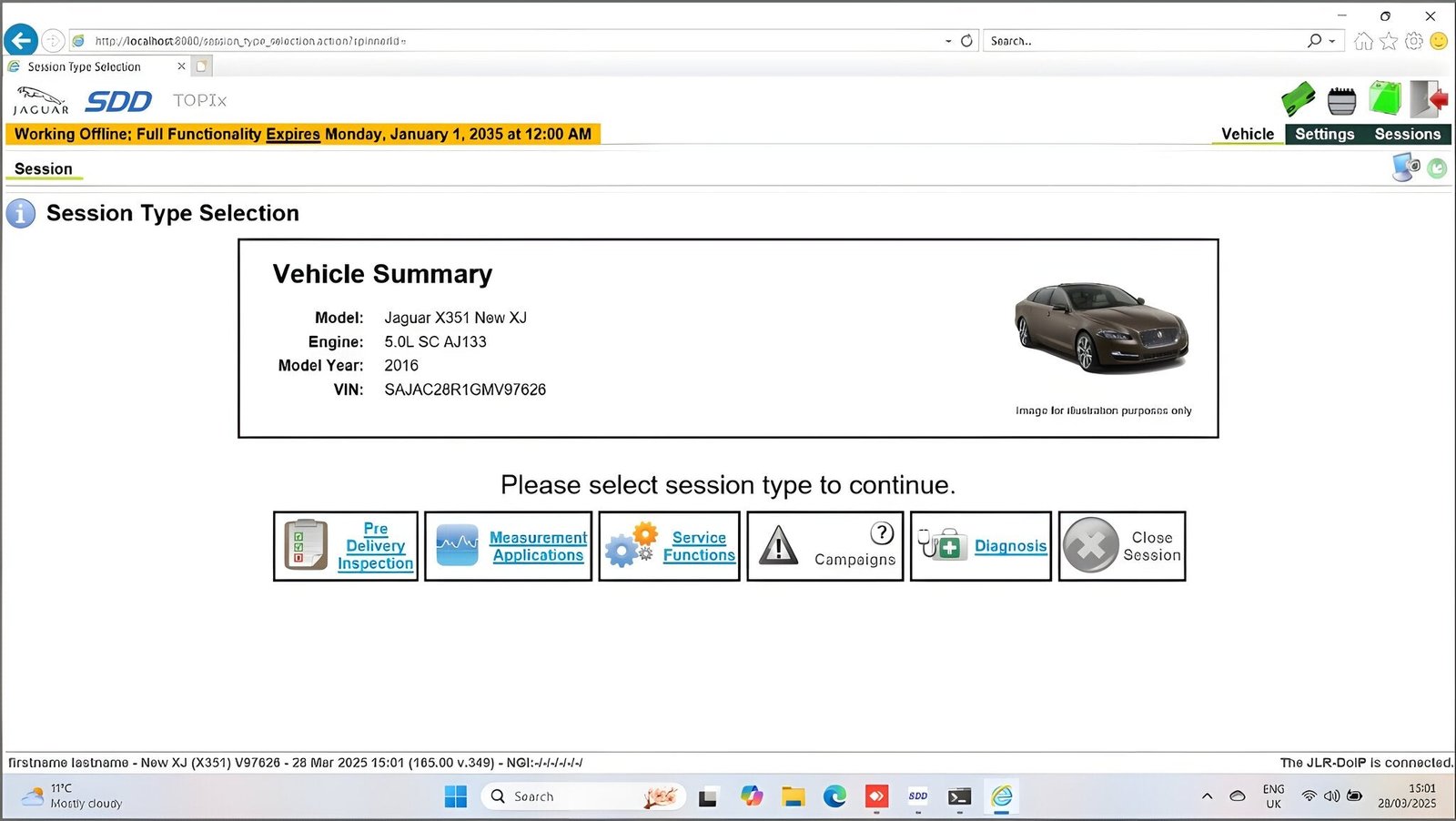 JLR SDD SOFTWARE | OEM DIAGNOSTICS,
PROGRAMMING & CODING FOR JAGUAR LAND ROVER - Image 3