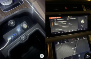 JLR armrest USB module for CarPlay retrofit
