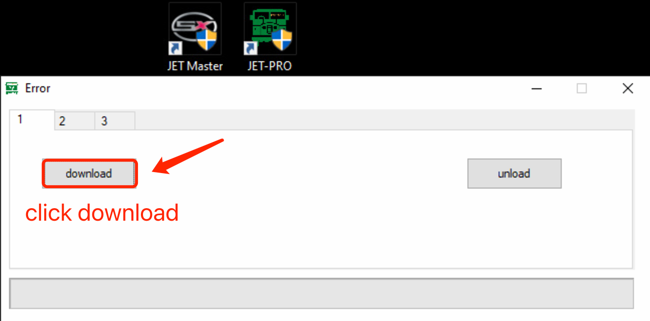 Click Download to install JET-Pro